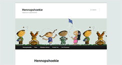 Desktop Screenshot of hennopshoekie.org